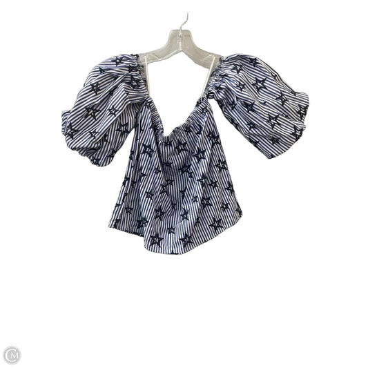 Top 3/4 Sleeve By Romeo And Juliet In Blue, Size: S