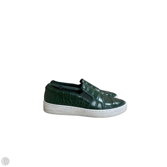 Shoes Designer By Michael Kors In Green, Size: 6