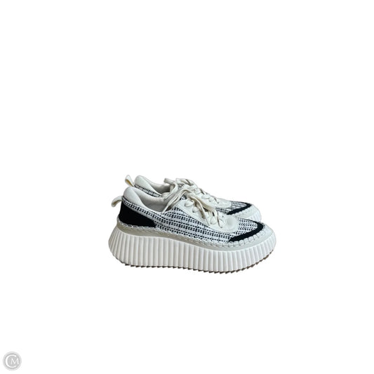 Shoes Sneakers By Dolce Vita In Black & Cream, Size: 6