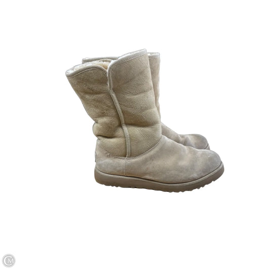 Boots Designer By Ugg In Tan, Size: 8