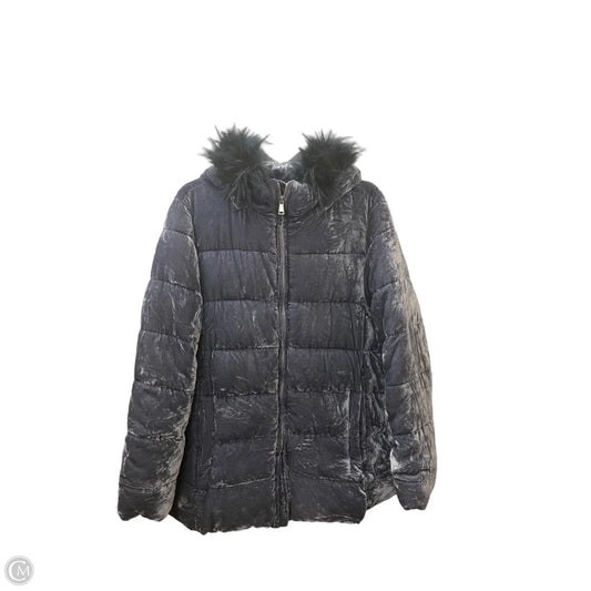 Coat Other By Loft In Blue, Size: L