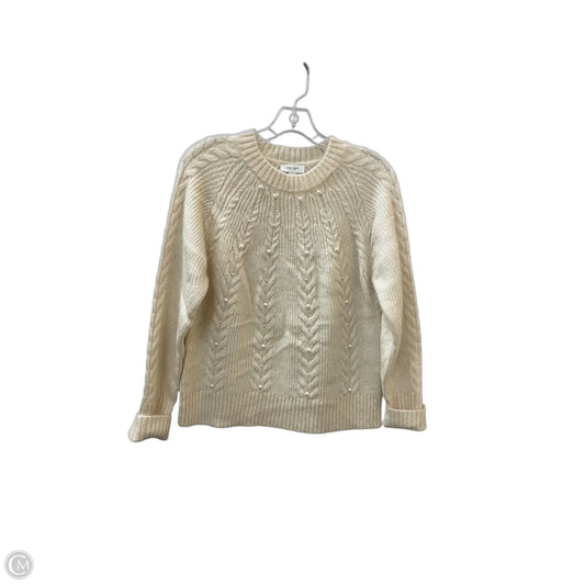 Sweater By On 34th In Cream, Size: Xs