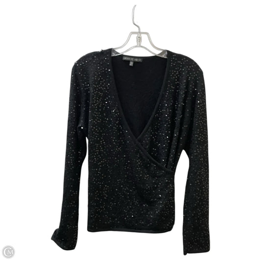 Sweater Designer By Lafayette 148 In Black, Size: M