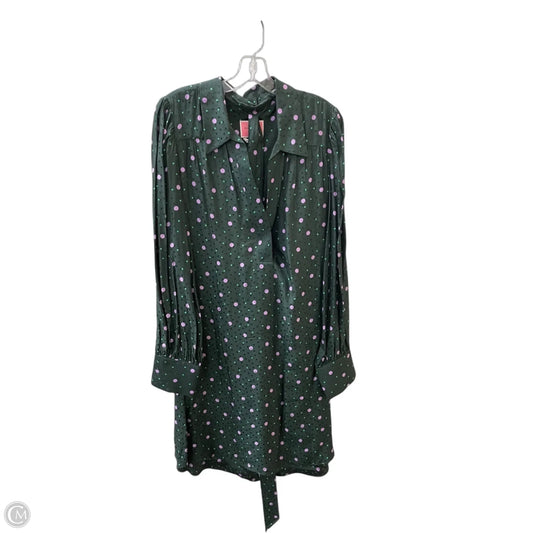 Dress Designer By Kate Spade In Green & Purple, Size: 2x