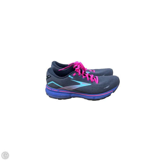 Shoes Athletic By Brooks In Grey & Pink, Size: 10