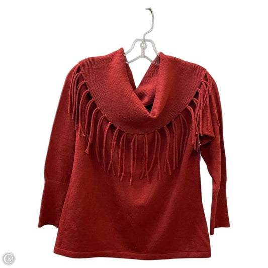 Sweater By New York And Co In Red, Size: M