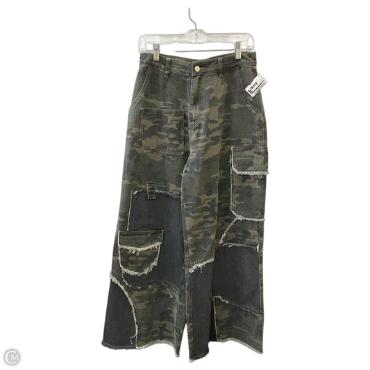 Jeans Wide Leg By Akira In Multi-colored, Size: 8