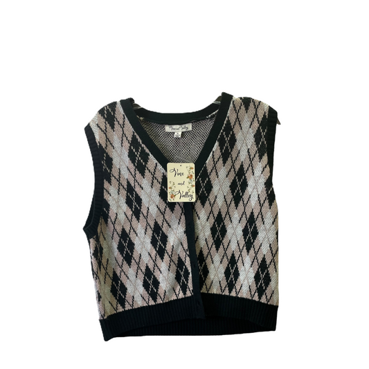 Vest Sweater By vine and valley  Size: Xl