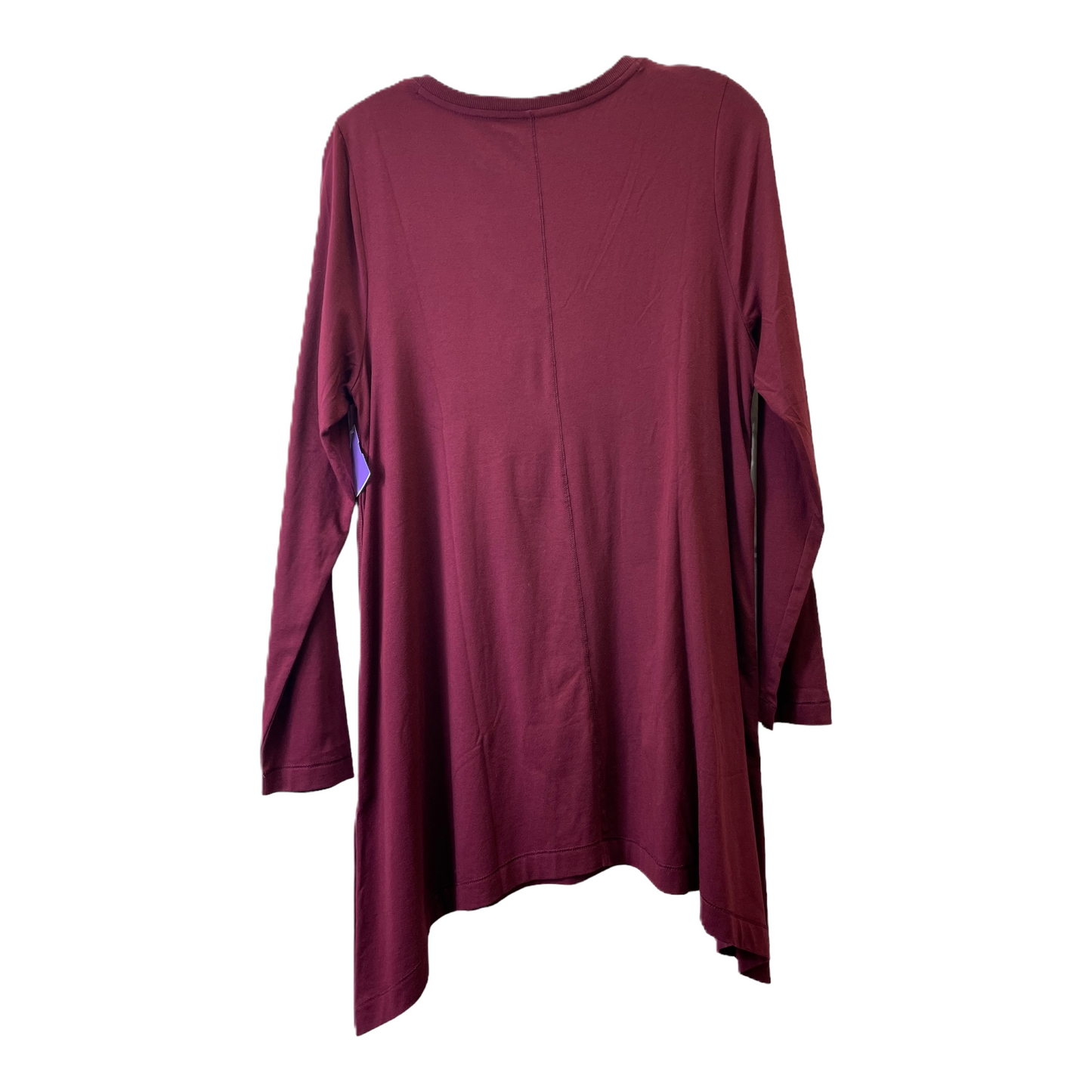 Tunic Long Sleeve By Chicos In Red, Size: M