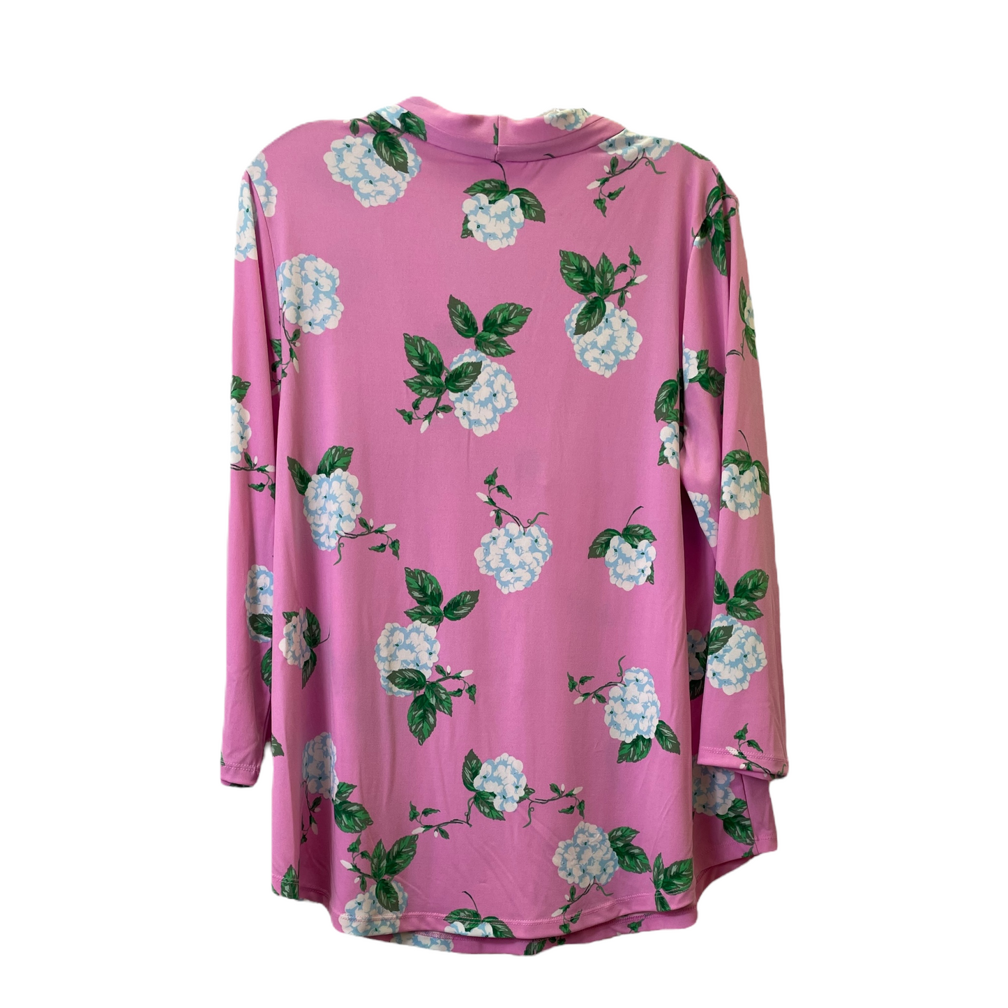 Pink Top Long Sleeve By Charter Club, Size: L