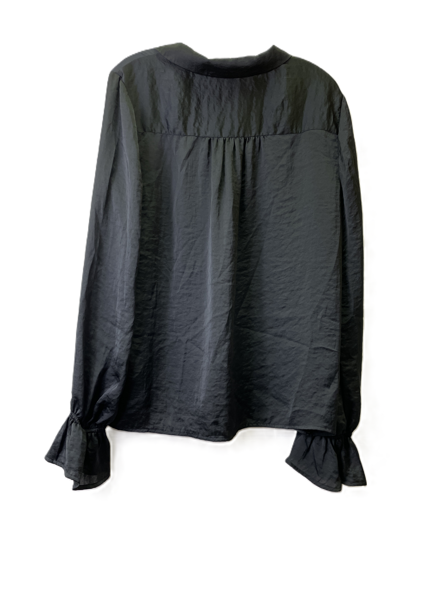 Top Long Sleeve By Paige In Black, Size: L