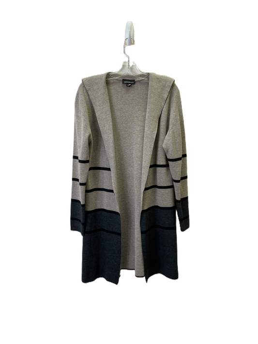 Sweater Cardigan By Fortune & Ivy In Taupe, Size: S