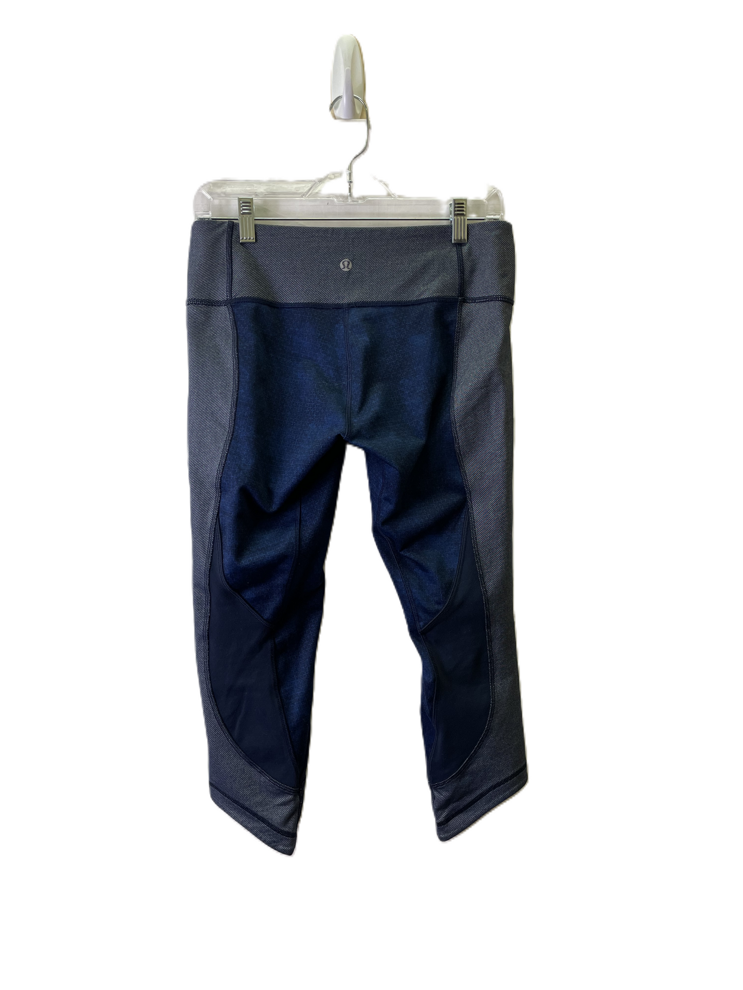 Athletic Capris By Lululemon In Blue, Size: M