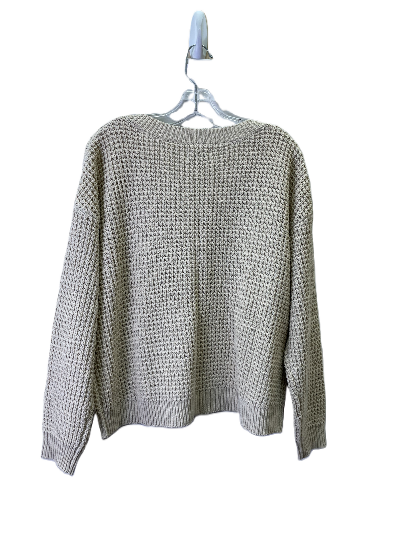 Sweater Cardigan By Mudpie In Cream, Size: S