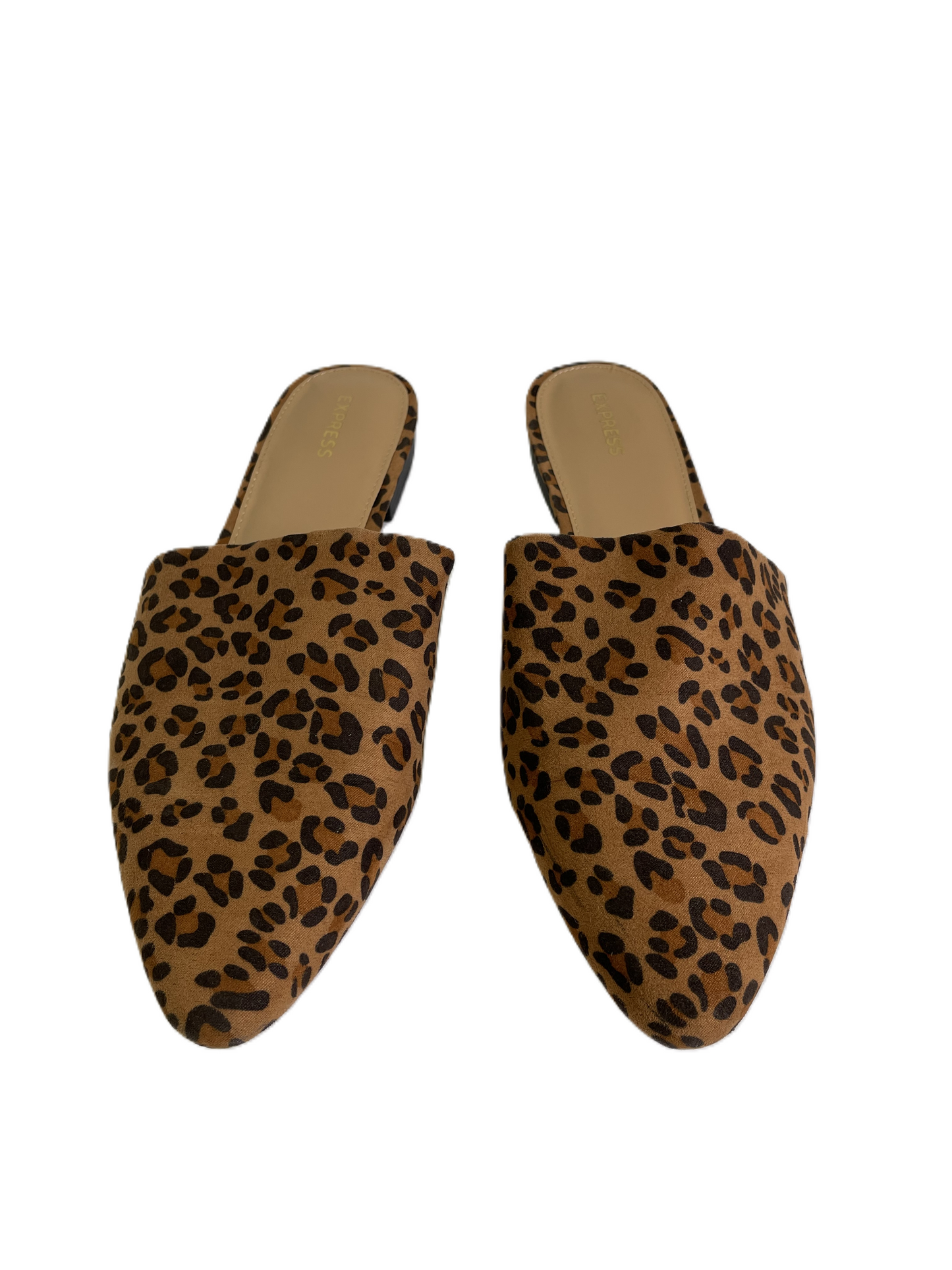 Shoes Flats By Express In Animal Print, Size: 10