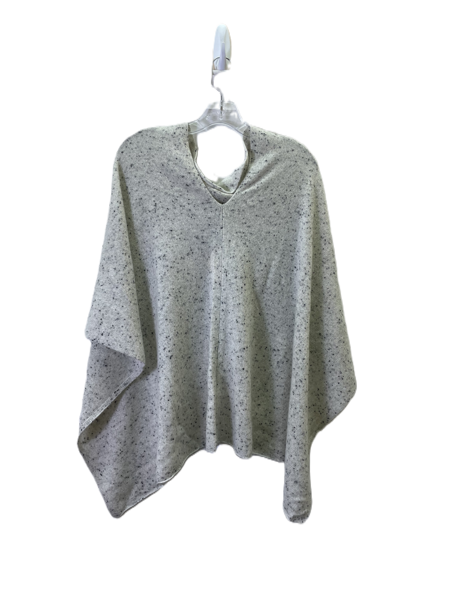 Poncho By Claudia Nichole In Grey, Size: Osfm