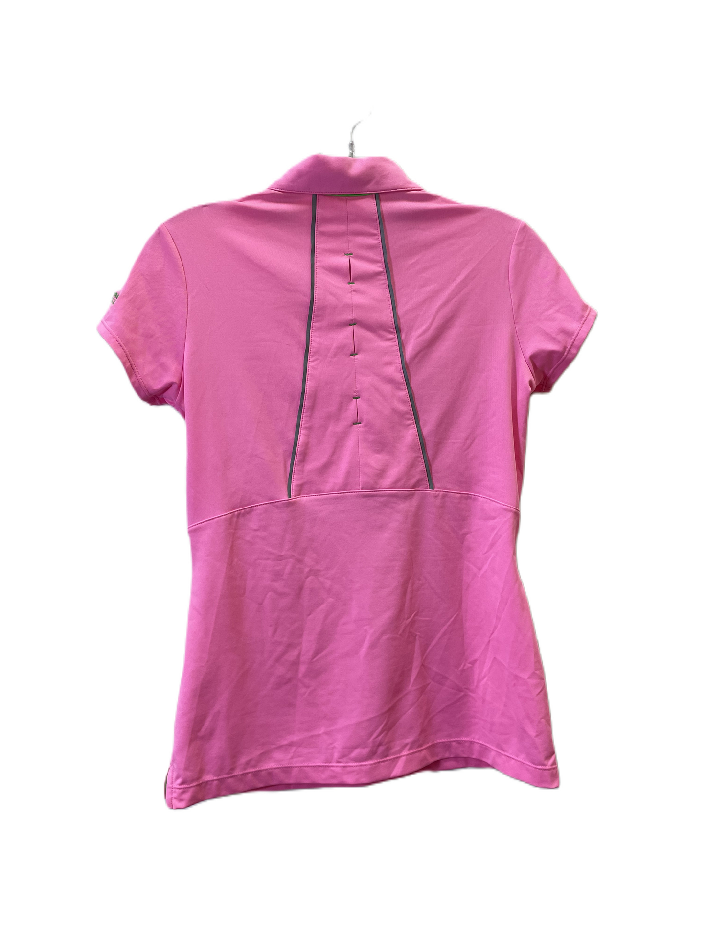 Athletic Top Short Sleeve By EP Sport In Pink, Size: Xs