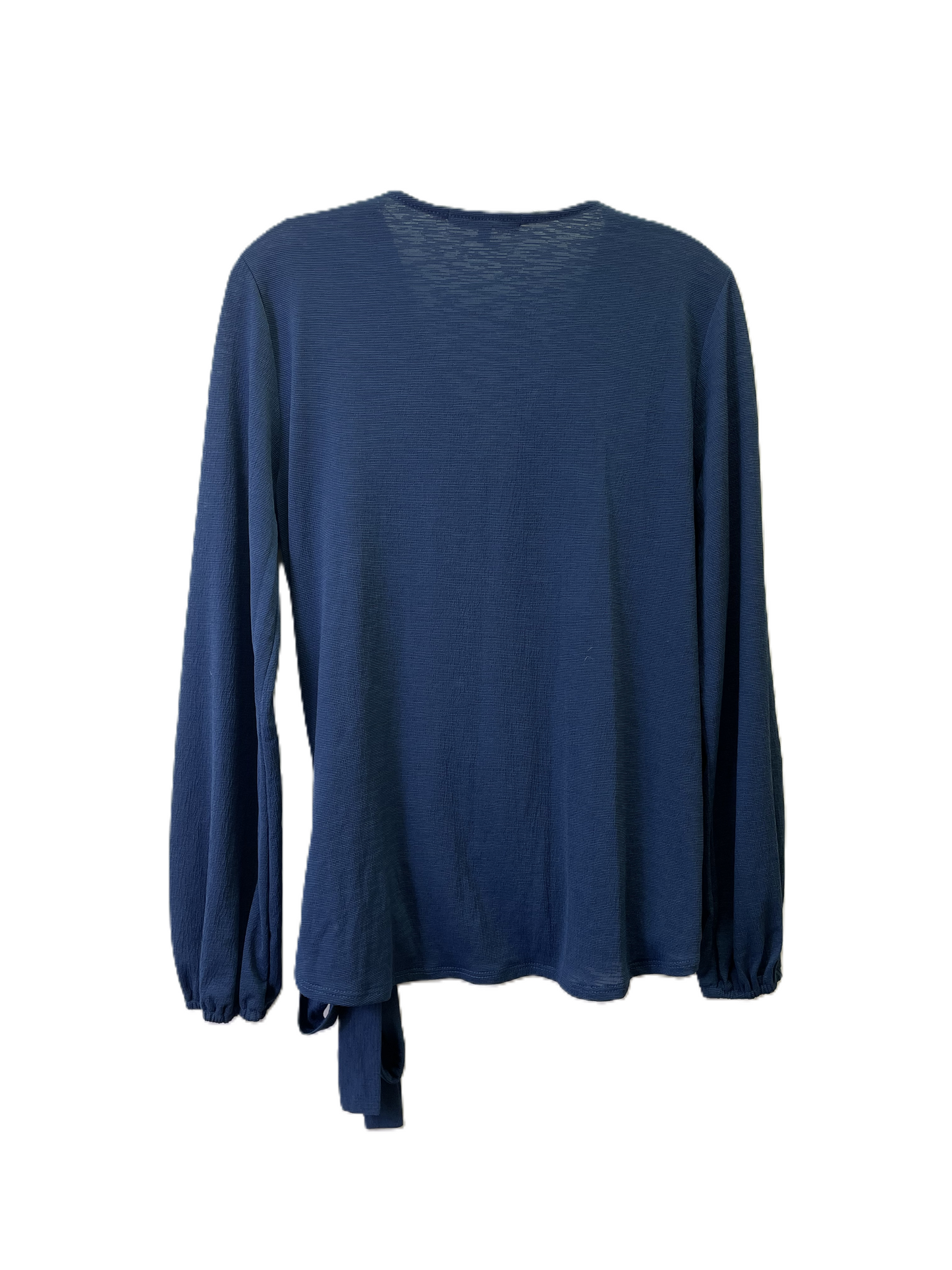 Top Long Sleeve By Ro & De In Blue, Size: M