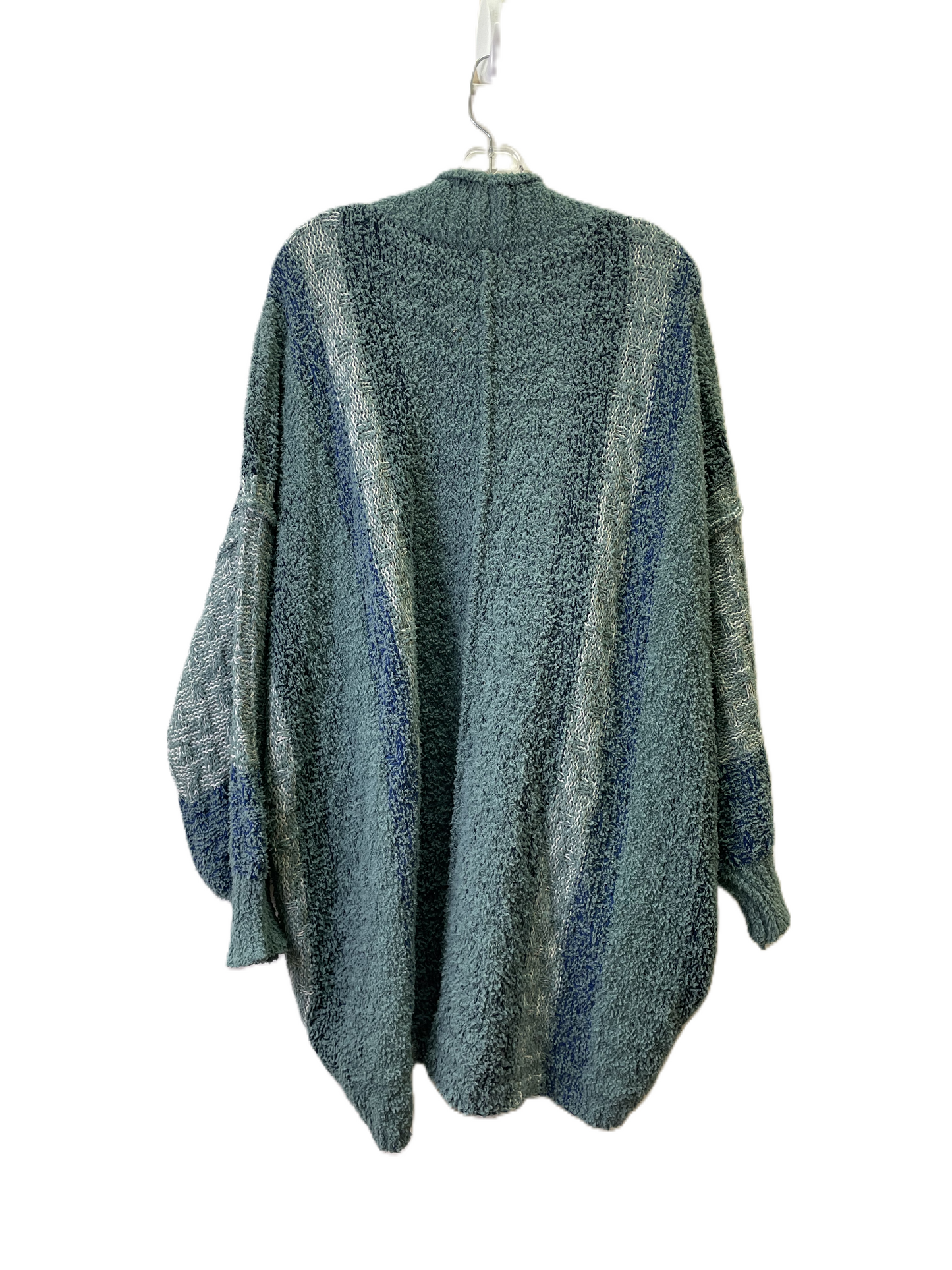 Sweater Cardigan By Pol In Teal, Size: M