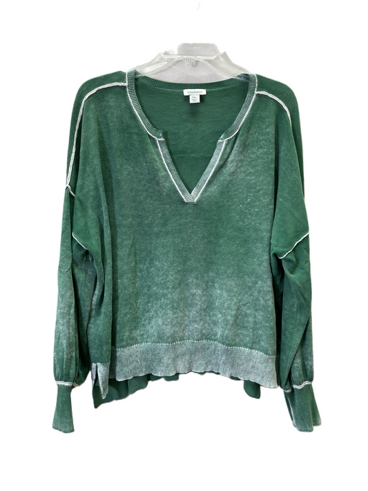 Top Long Sleeve By Sundance In Green, Size: Xlp