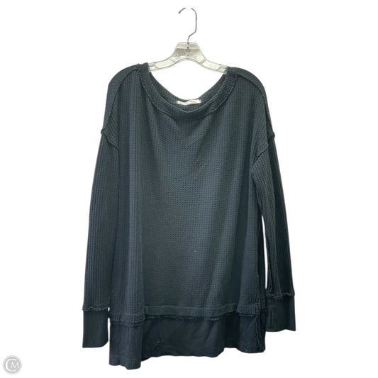 Top Long Sleeve By We The Free In Black, Size: L