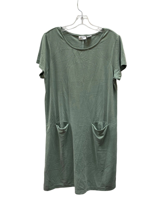 Dress Casual Short By Sigrid Olsen In Green, Size:L