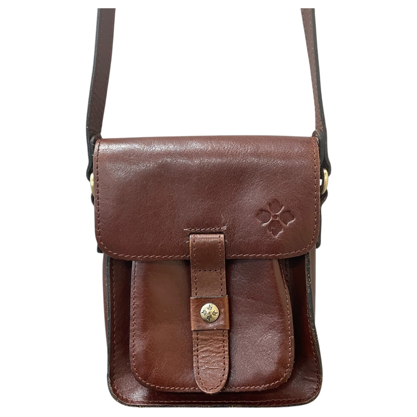 Crossbody Designer By Patricia Nash In Brown, Size:Medium