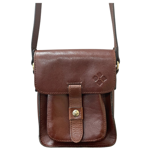 Crossbody Designer By Patricia Nash In Brown, Size:Medium