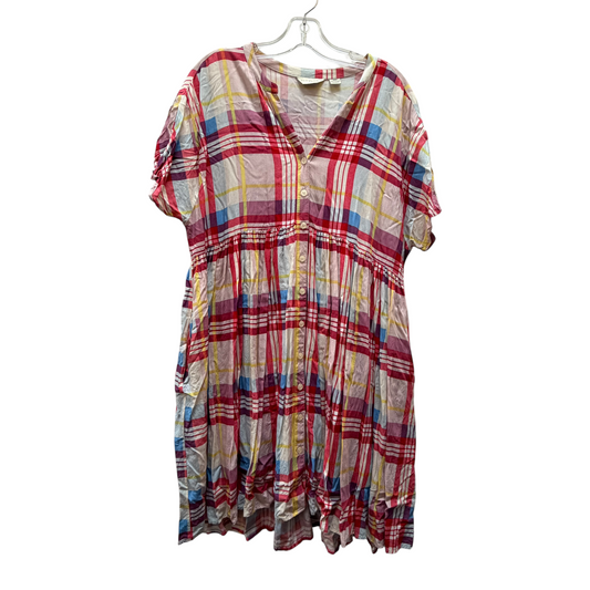 Dress Casual Short By 111 tylho In Plaid Pattern, Size:L