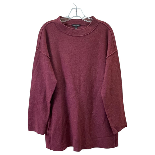 TOP LS by EILEEN FISHER In RED, Size: M