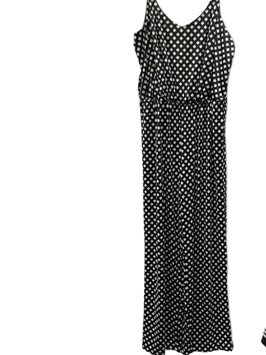 Jumpsuit By Agb In Black & Cream, Size:Xl
