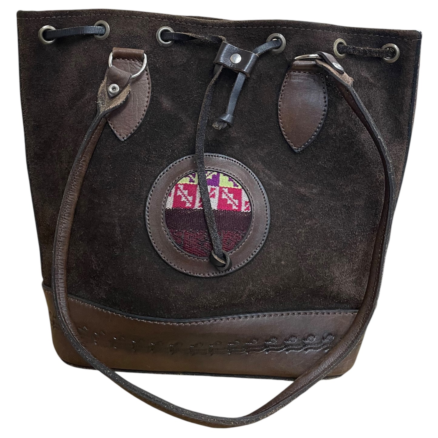 Handbag By ATX In Brown, Size:Medium