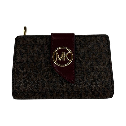 Wallet Designer By Michael Kors In Brown, Size:Small