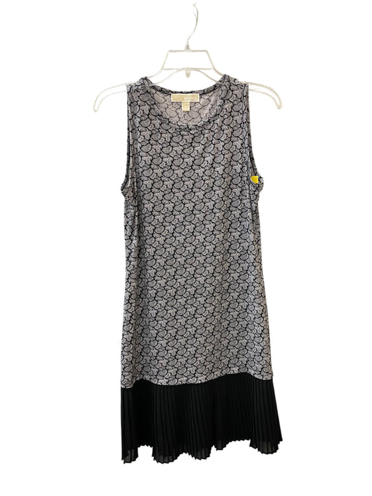 Dress Casual Midi By Michael By Michael Kors In Black, Size:Xs
