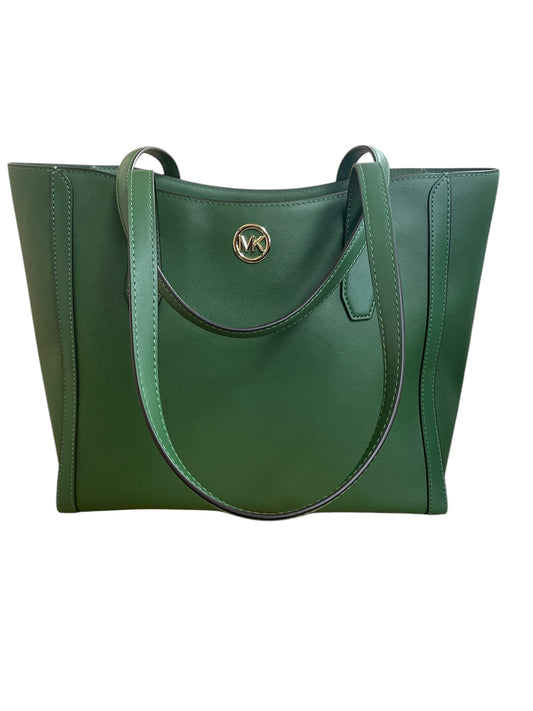 Tote Designer By Michael Kors In Green, Size:Large