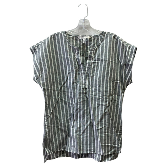 Top Ss By Ellen Tracy In Grey & White, Size:S