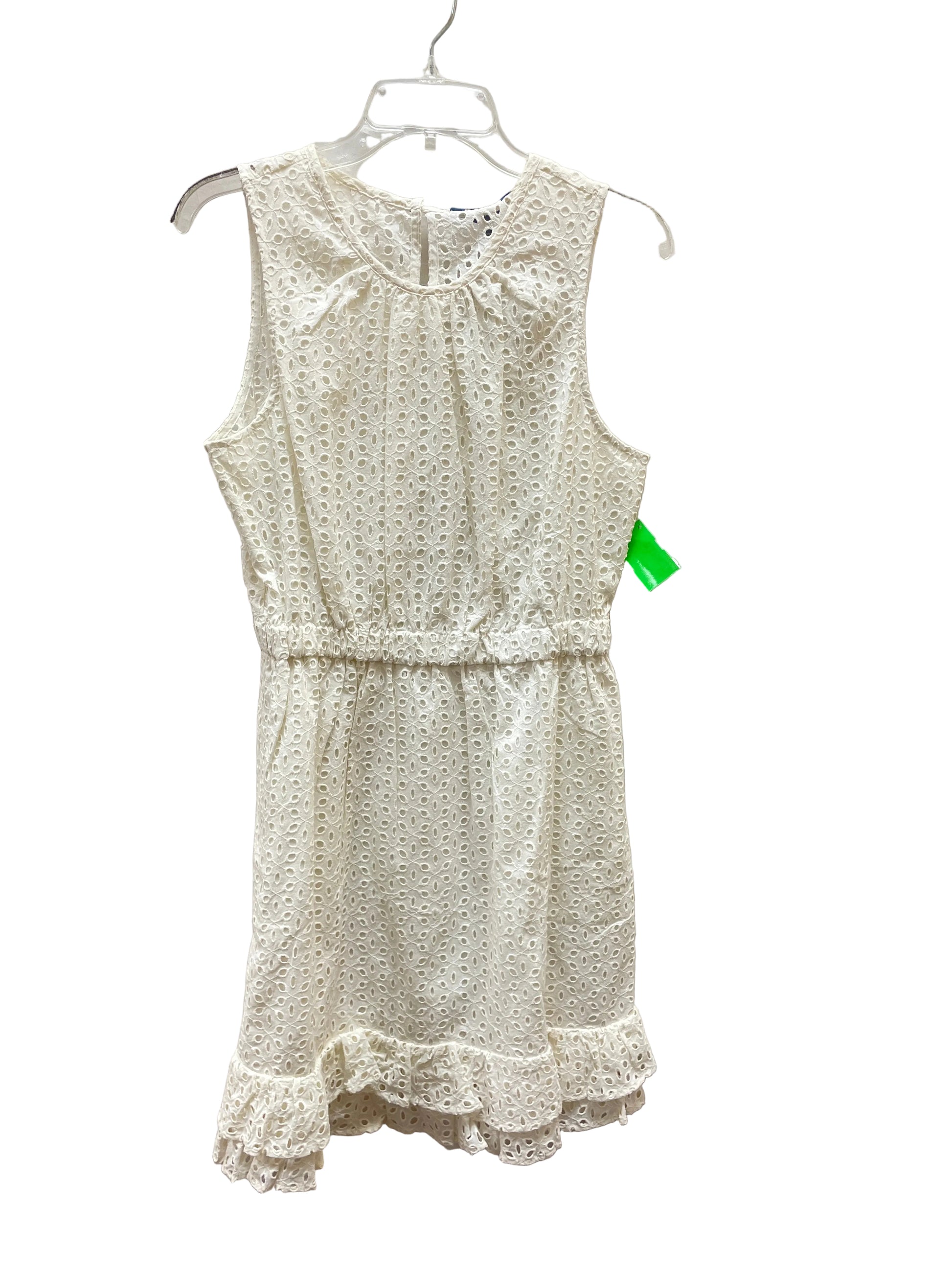 cream midi dress casual Maija Plus Size Women White Elastic Waist Spaghetti Strap Dress Elegant Cream Midi Curve Homecoming Dress, Casual Solid Color Vacation Outfit Vacation