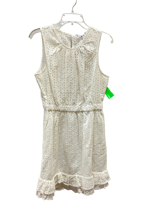 Dress Casual Midi By Clothes Mentor In Cream, Size:10