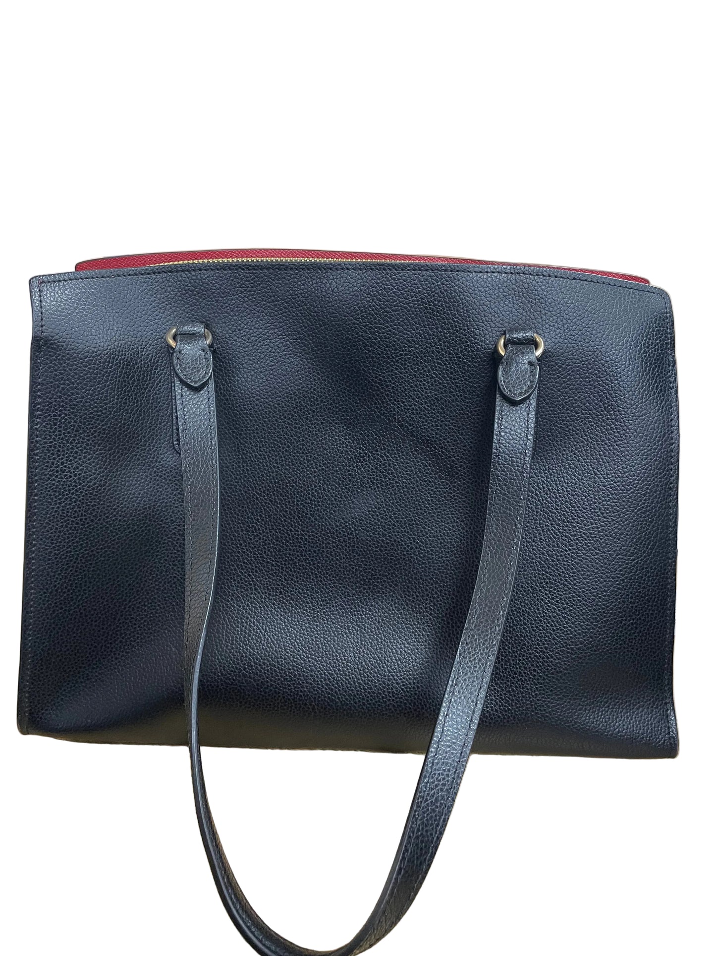 Handbag Designer By Coach In Black, Size:Large