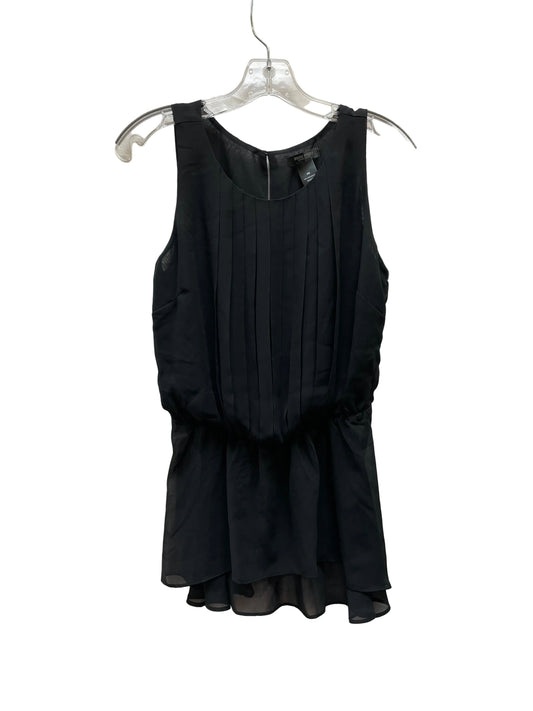 Blouse Sleeveless By Bisou Bisou In Black, Size:Xs