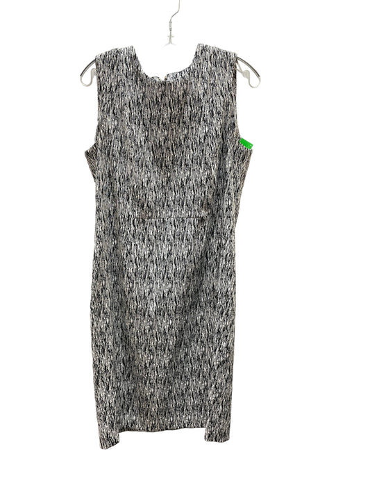 Dress Work By Calvin Klein In Black & White, Size:12