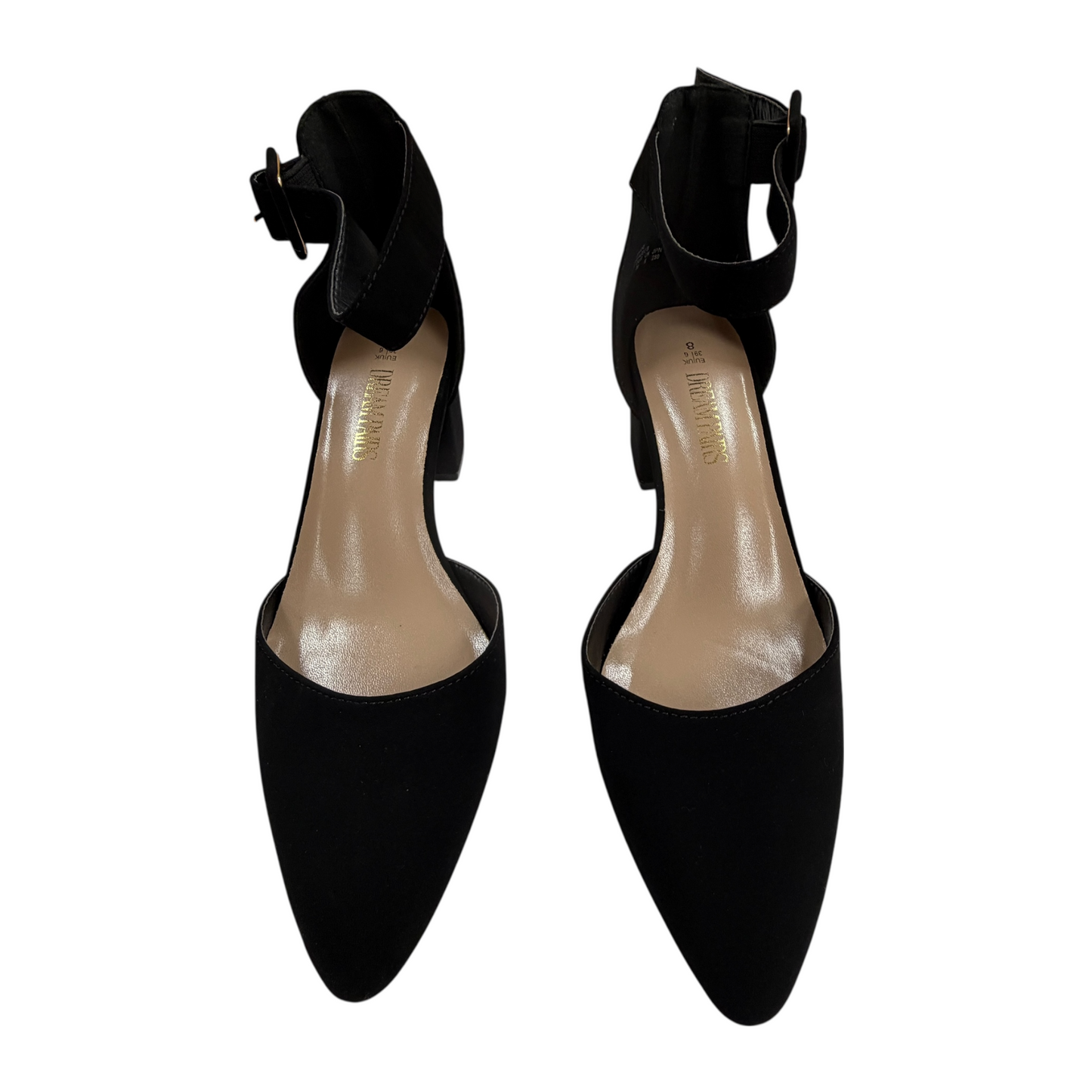 Shoes Heels Block By Dream Pairs In Black, Size:8