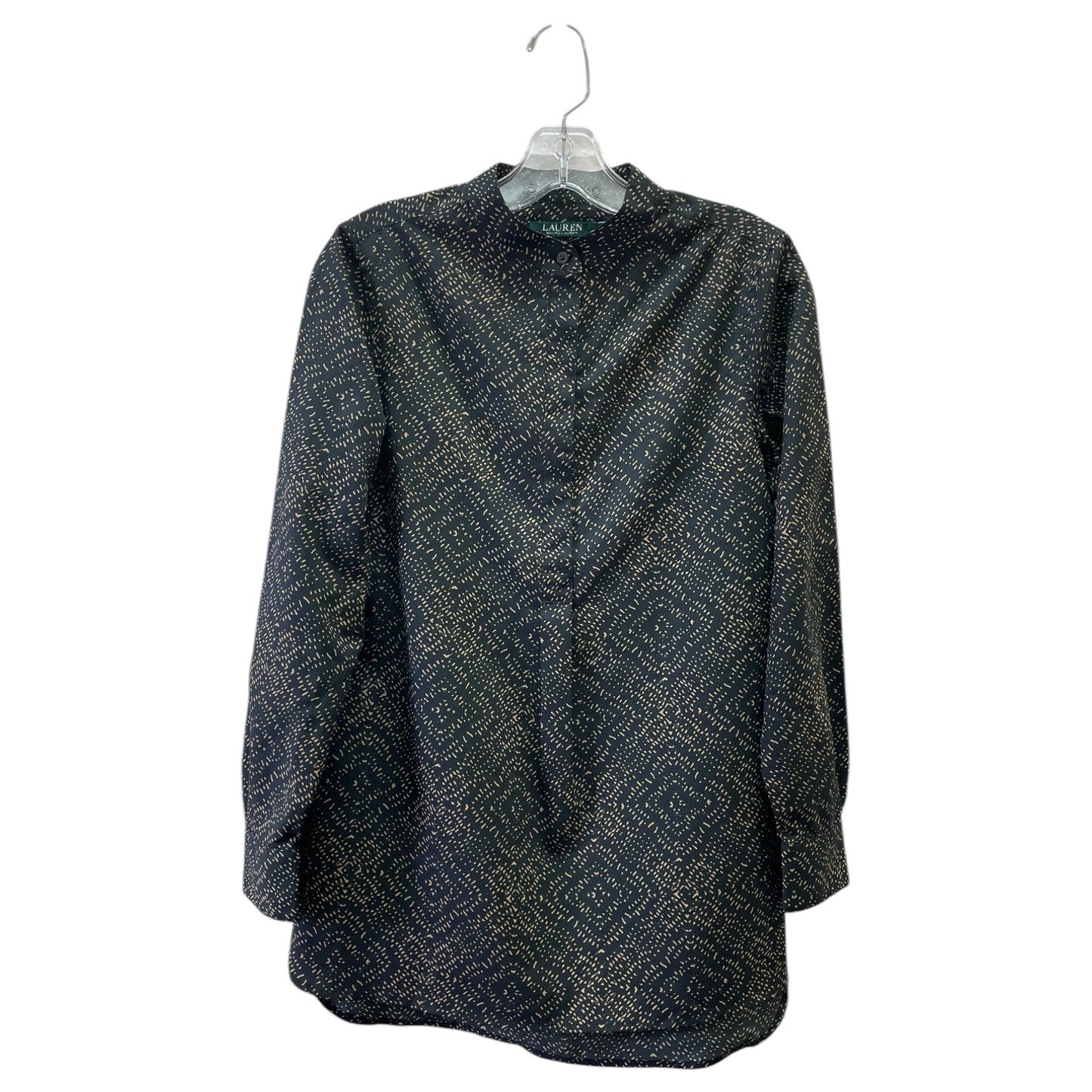 Top Ls By Lauren By Ralph Lauren In Black & Tan, Size:S