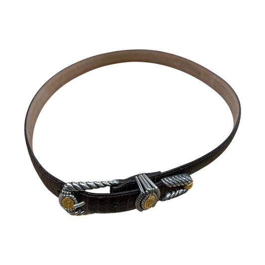 Belt By Brighton In Brown