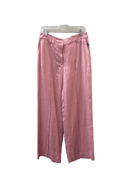 Pants Wide Leg By Express In Pink, Size:10