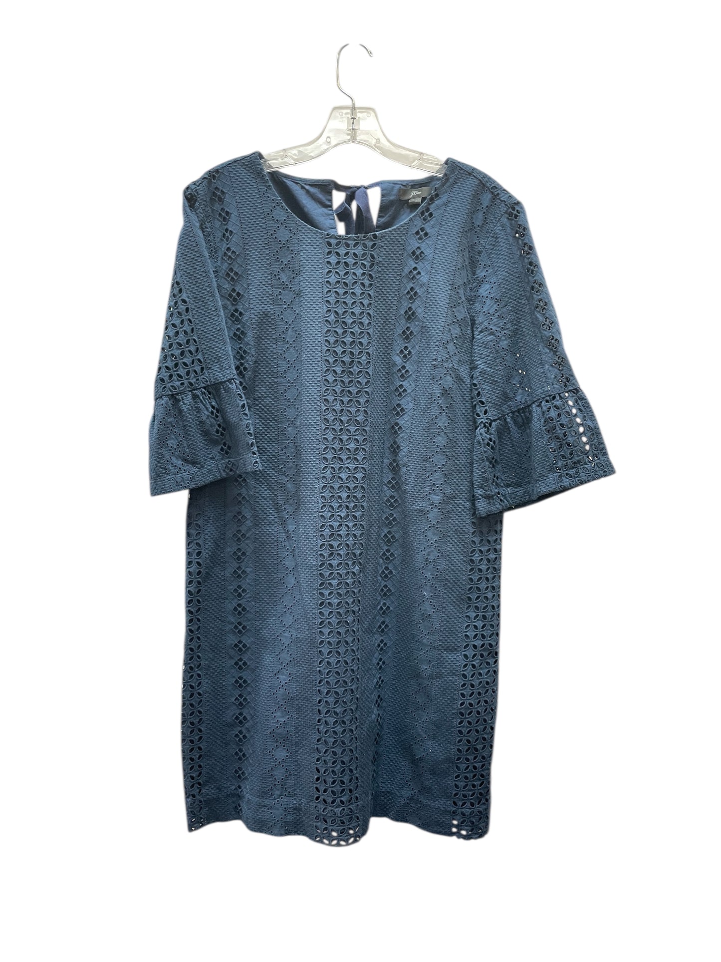Dress Work By J. Crew In Blue, Size:12