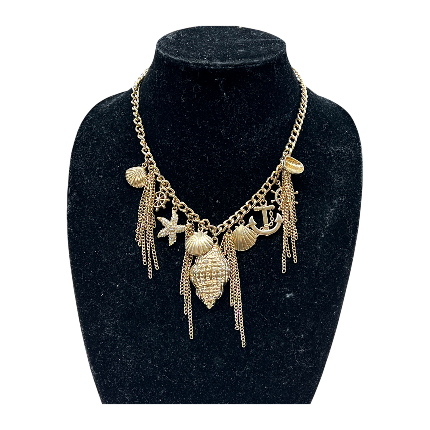 Necklace Statement By Cme In Gold