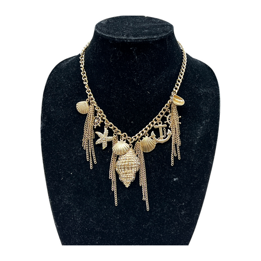 Necklace Statement By Cme In Gold