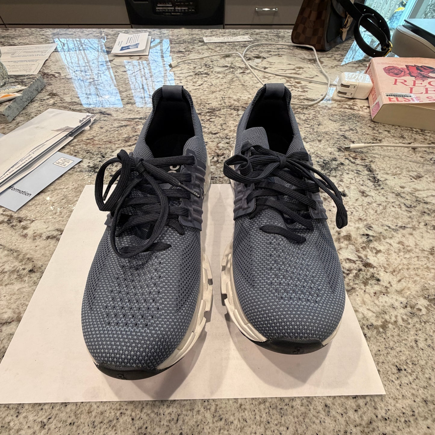 Shoes Athletic By On In Blue, Size:7