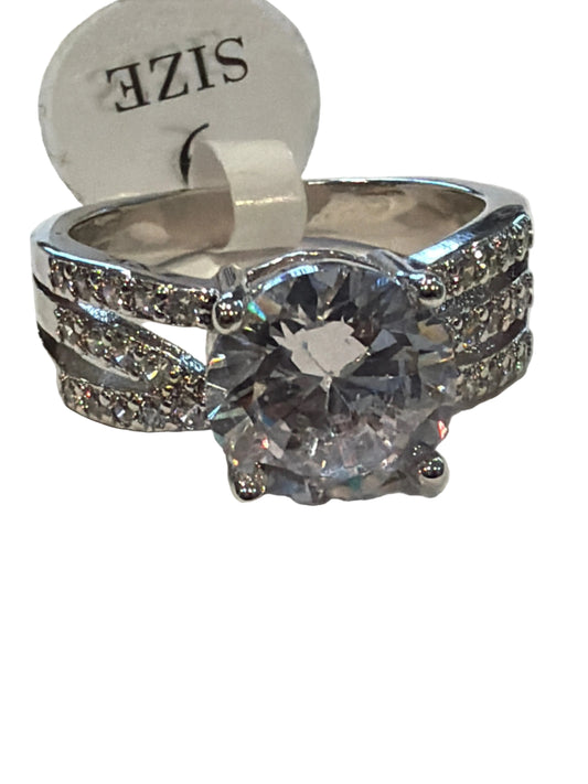 Ring Statement By Clothes Mentor In Silver, Size:6